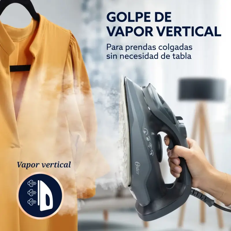 PLANCHA DE VAPOR OSTER AEROGLIDE S7000 NEGRO GCSTAC7002
